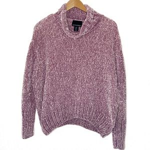 Cynthia Rowley Chenille Turtleneck Sweater Medium